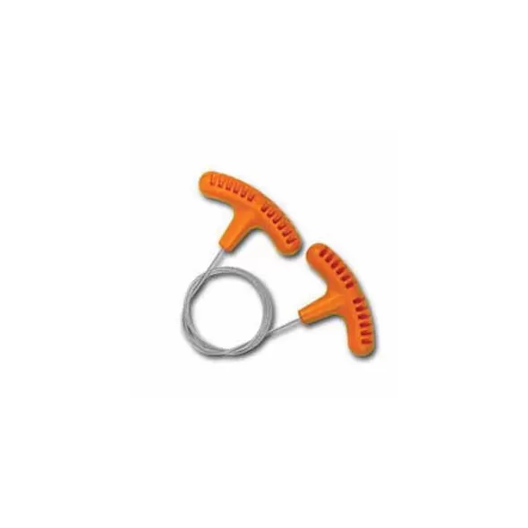 Wire Rope Saw, Orange For Cutting Plastic Wood Rubber