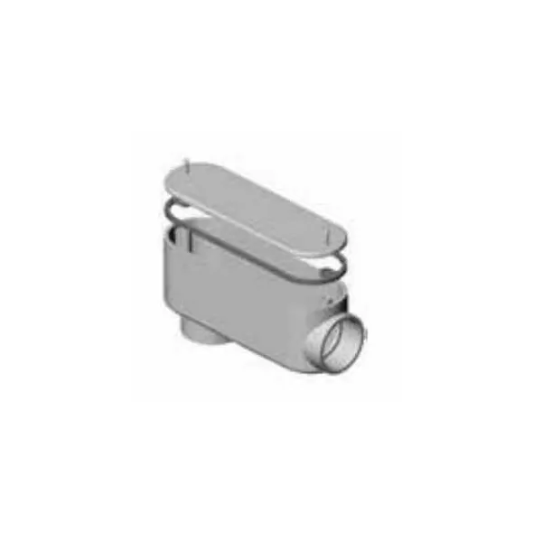 Conduit Fitting, 3/4" x 5.38"Self-Tapping Screw PVC Rigid Type LB