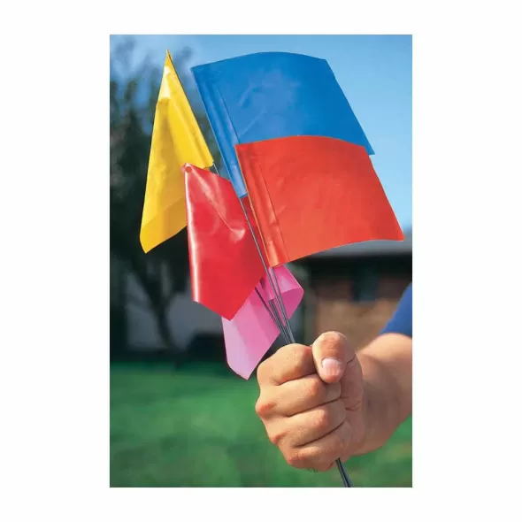 Marking Flag, 4" x 5" x 21 Blue 100/Pack, 1000/Case Wire Staff
