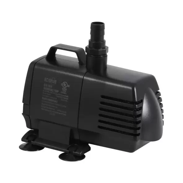 EcoPlus Eco 1056 Fixed Flow Submersible/Inline Pump 1000 GPH (6/Cs)