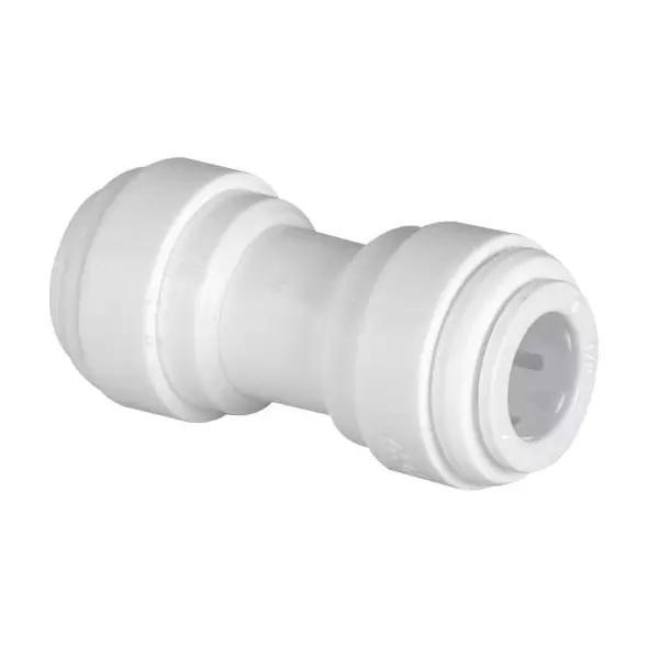 Hydro-Logic 3/8Inches QC x 3/8Inches QC union straight