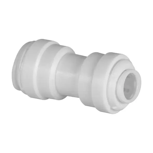 Hydro-Logic 1/2Inches QC x 3/8Inches QC reducing union straight