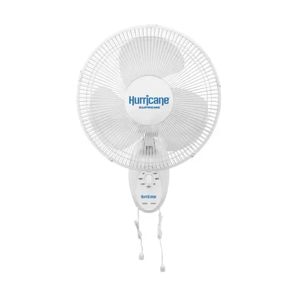 Hurricane Supreme Oscillating Wall Mount Fan 12 in (63/Plt)