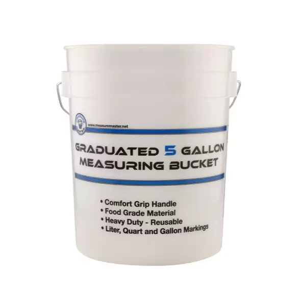 Measure Master Graduated Measuring Bucket 5 Gallon