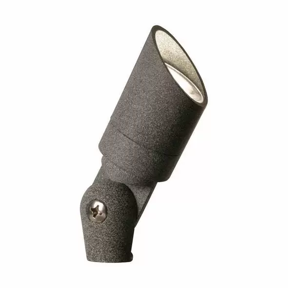 Up Light, GU4 MR11 Halogen Powder Coated Bronze Metallic Die-Cast Zinc/Aluminum Metallo Pesante Series