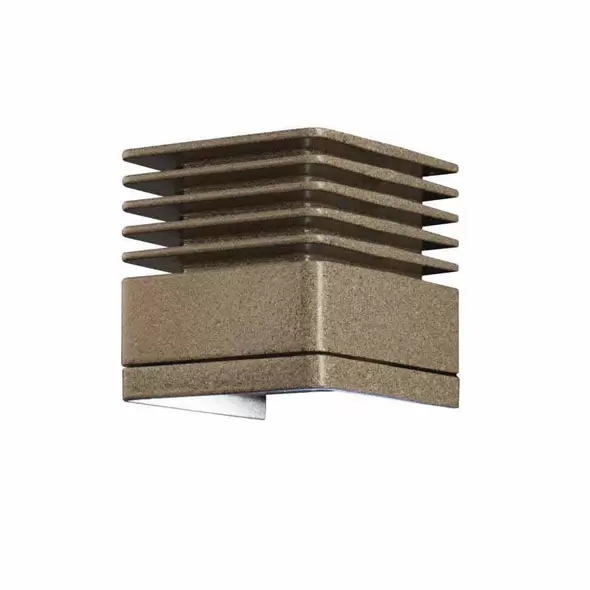 Down Light, 100.8 W 2700K Integrated LED Powder Coated Bronze Metallic Die-Cast Aluminum Zoning
