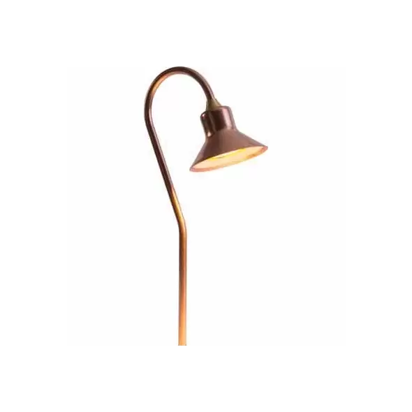 Path Light, Integrated LED Powder Coated Bronze Metallic Machined Brass Zoning/Color Changing