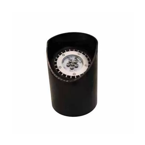 Well Light, 50 W PAR36 2700K LED Composite Black ABS