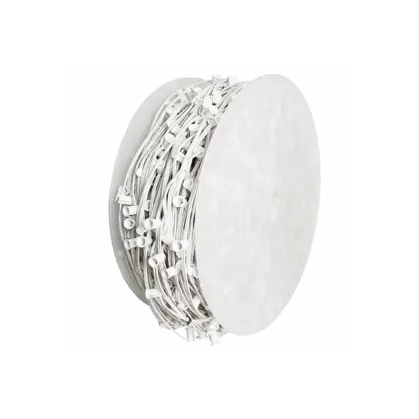 Socket Wire, 18 AWG 12" 1000' White C7 Outdoor Durable