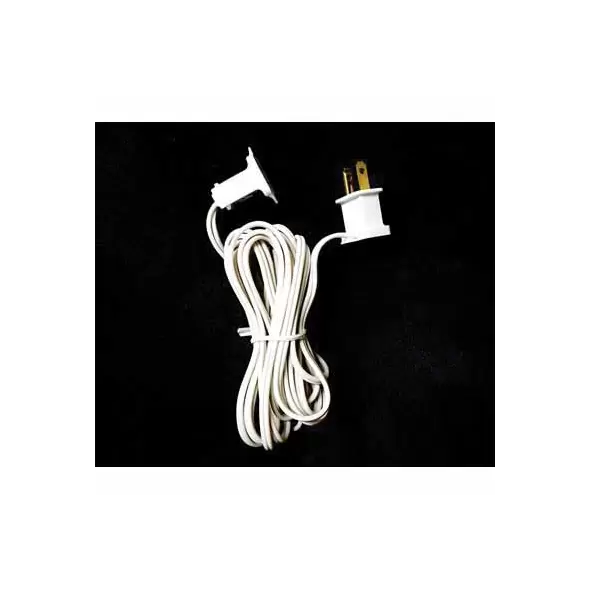 12' White Jumper Cord