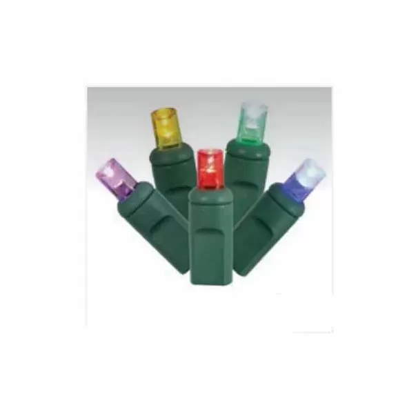 LED Light Set, 2.4 W per Set 26' Multi-Colored Commercial Grade