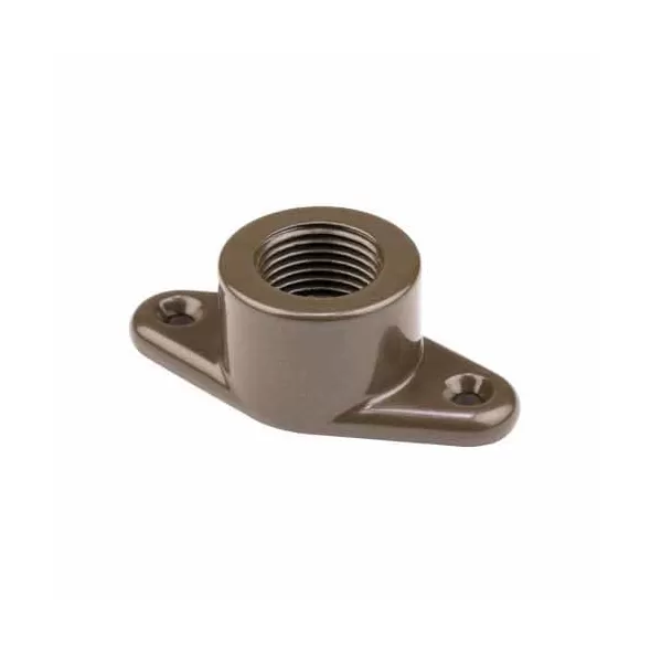 Mini Mount, 1/2" Thread Powder Coated Bronze Metallic For Wall/Deck Lights Mollusco Muro Series
