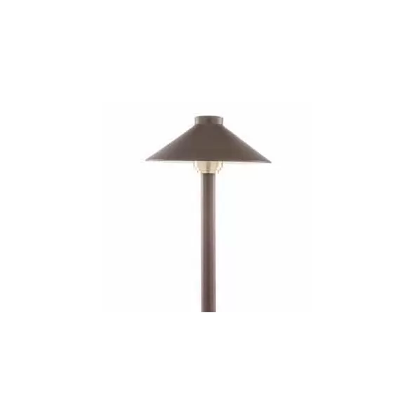 Path Light, Ceramic Bi-Pin G4 T3 Halogen Antique Brass PTH075 Series