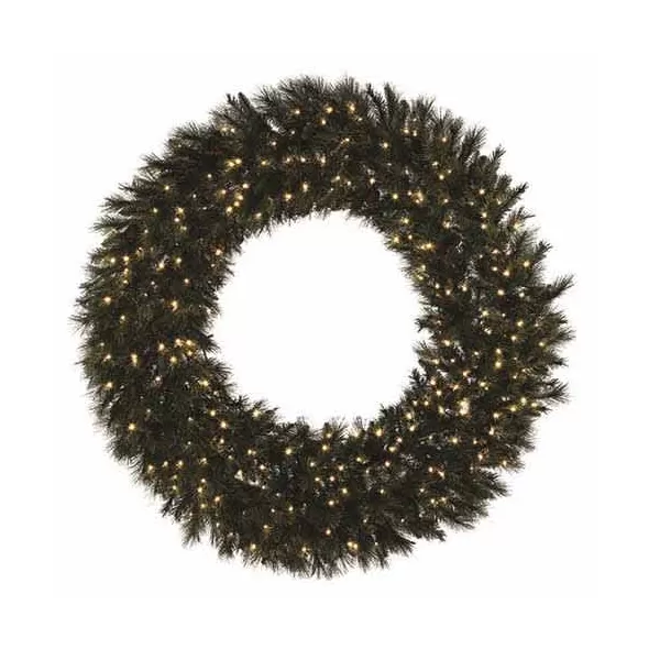 Wreath, Warm White 5 mm LED 60" Mixed Noble Series | MWR-60-WW-LED