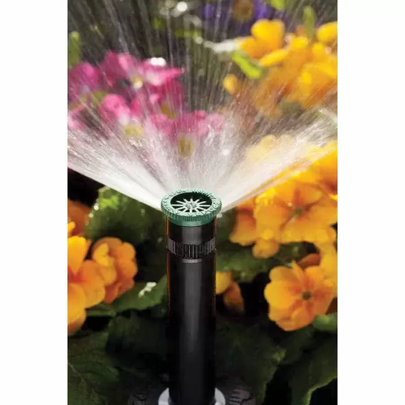 Hunter Spray Nozzle, 6' 0 - 360° Adjustable 0.15 - 1.4 Gpm Light Blue | 6A