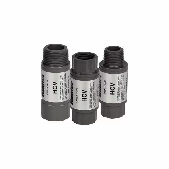 Check Valve, 1/2" FNPT x MNPT 150 - 1500 kPa HCV Series Adjustable