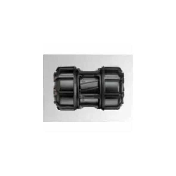 Repair Coupling, 2"Compression HDPE without Stop Straight