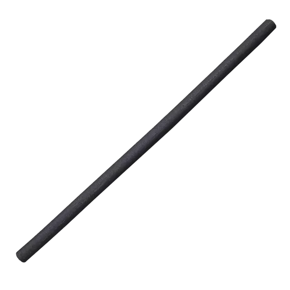 Tubular Insulation, 2-3/8" x 6' Polyolefin Foam Black Pre-Slit Pre-Glued Self-Seal