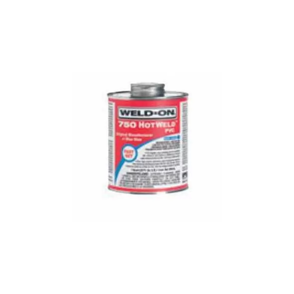 PVC Cement, 1 pt Metal Can 750 Hotweld Series Low VOC Specialty