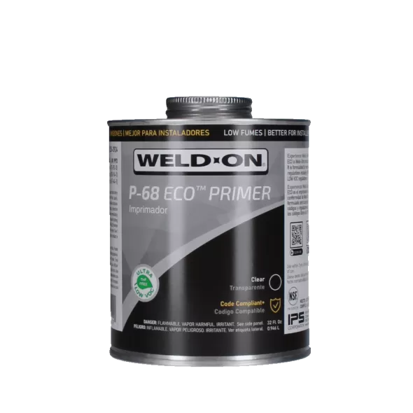 PVC Primer, 1 Qt Metal Can P-68 Series Low Voc |  10209