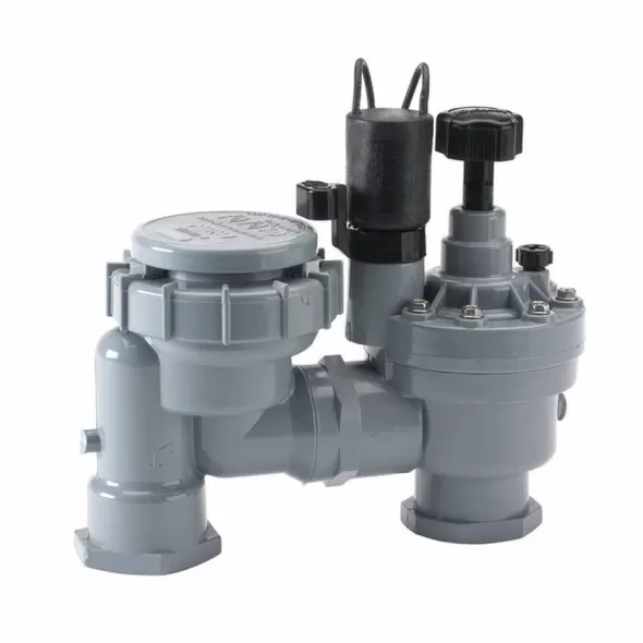 Anti-Siphon Valve, 3/4"Threaded PVC 10 - 150 psi 2700 Series Electric