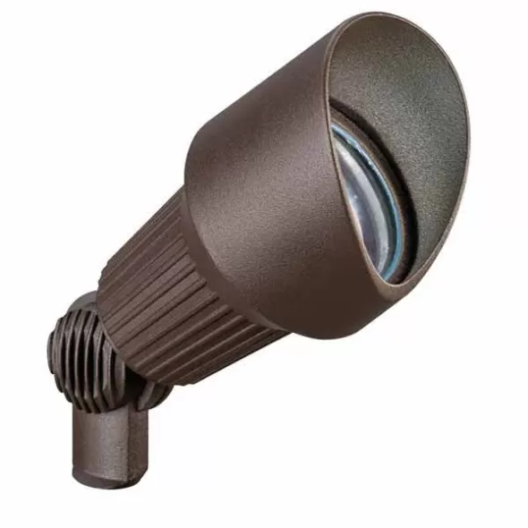 Accent Light, 5 W Bi-Pin MR-16 Incandescent Textured Architectural Bronze Aluminum