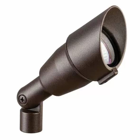 Accent Light, 7.2 W Bi-Pin MR-16 Incandescent Textured Architectural Bronze Aluminum 31" Wire