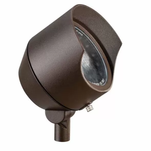 Accent Light, 7.2 W Bi-Pin MR-16 Incandescent Textured Architectural Bronze Aluminum 35" Wire