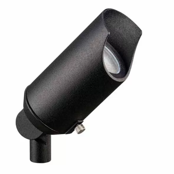 Accent Light, 5 W Bi-Pin MR-16 Incandescent Textured Black Aluminum Mini