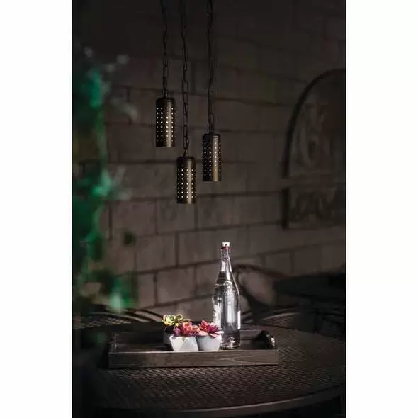 Pendant Light, 5 W Bi-Pin MR-16 Incandescent Centennial Brass Twinkler