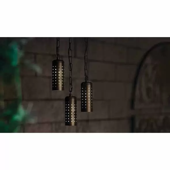 Pendant Light, 5 W Bi-Pin MR-16 Incandescent Centennial Brass Twinkler