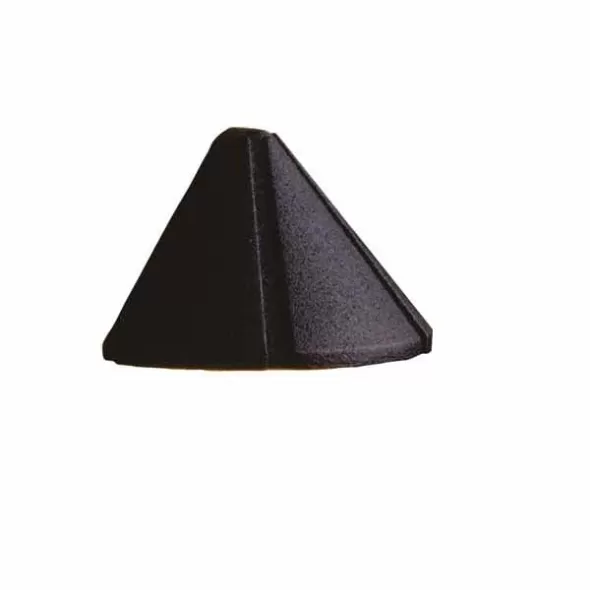 Deck Light, 0.86 W 2700K Integrated LED Textured Black Aluminum Mini
