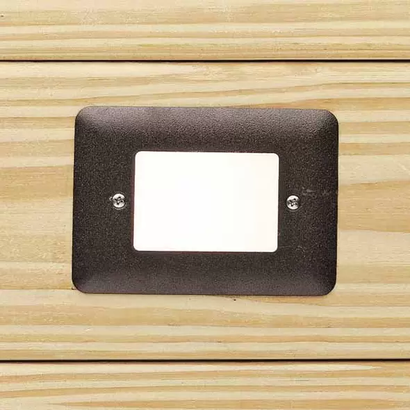 Step Light, 0.86 W 3000K Integrated LED Textured Architectural Bronze Aluminum Mini