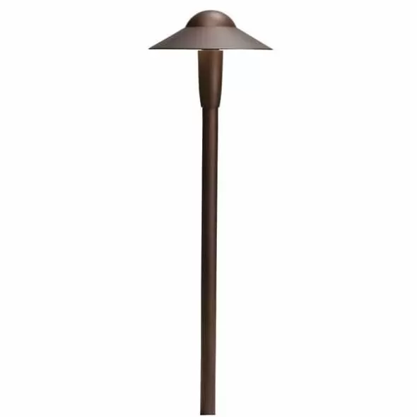 Kichler Path Light, 4 W Integrated LED Aluminum 6.25" x 22" | 15870AZT27R