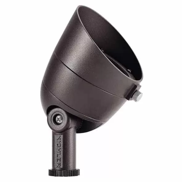 3.5 W 2700K Integrated LED Textured Architectural Bronze Aluminum Spot Light | KIC16153AZT27