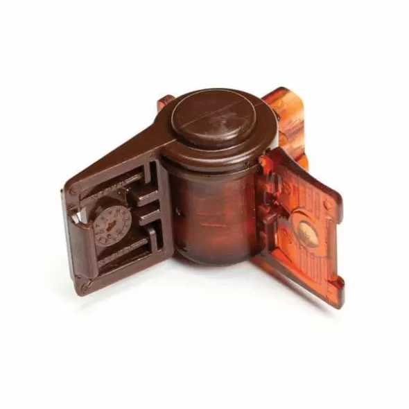 Wire Connector, 2" x 1" x 1" Brown Plastic For 12 V Landscape Lights Pro Series