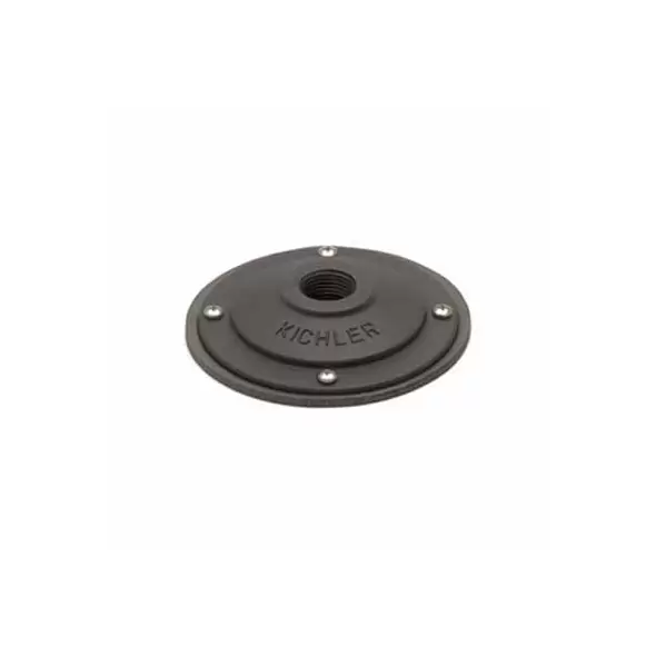 Mounting Flange, Textured Architectural Bronze Aluminum For 12 V Landscape Lights Surface