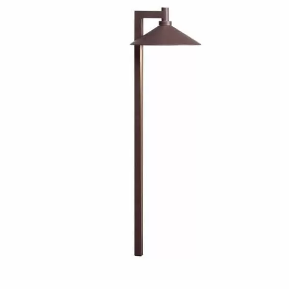 4.3 W 3000K Integrated LED Textured Architectural Bronze Aluminum 302 Lumens Path Light | KIC15800AZT30R