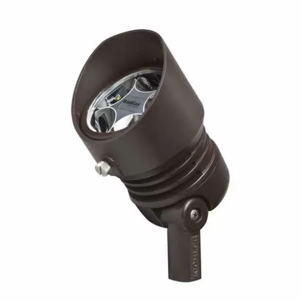 12.5 W 3000K Integrated LED Bronzed Brass Accent Light | KIC16201BBR30