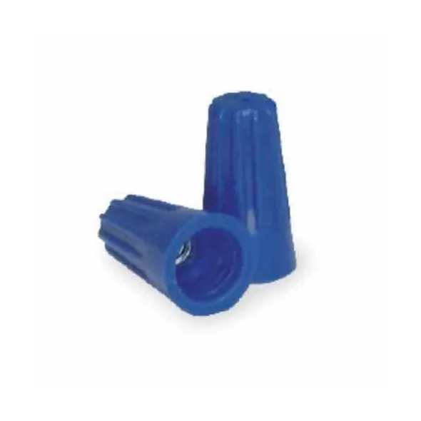 300 V 22-14 AWG Copper/Copper Blue 100 Pieces/Box Push-In Wire Nut Connector | KNG67025