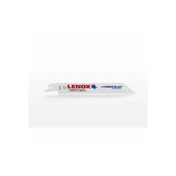 6" Uncoated Reciprocating For Reciprocating Saws For Cut Ferrous Metals Thin Metals Saw Blade | LNX618R