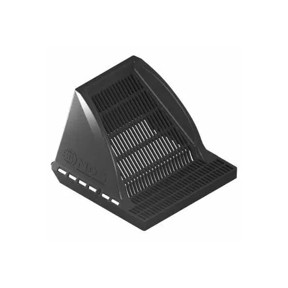 12" x 12" Black Catch Basin Downspout Defender Defender | NDS1200DSG