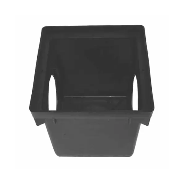 NDS Catch Basin, 12" X 12" Square 2-Outlet Black | 1200