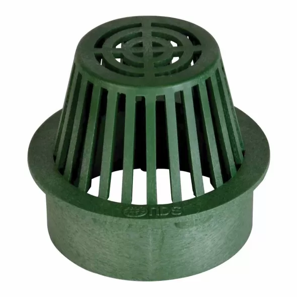 6" Round Green Drain Atrium Grate |  80
