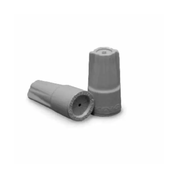 600 V 22-12 AWG Copper/Copper Gray 10/Pack Small Waterproof Wire Connector | KNG10111