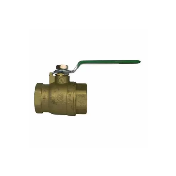 3/4" FNPT Forged Brass 2-Piece Gas Ball Valve | MCDGC007