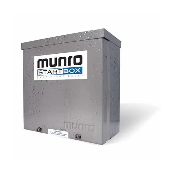40 A 110/220 VAC Line, 24 VAC Control 3/4 - 5 hp StartBox Standard Pump Start Relay | MUNPSR24V