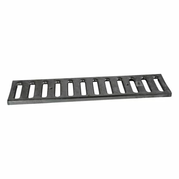 2' Rectangular Galvanized Flat Channel Drain Grate | NDDDS221