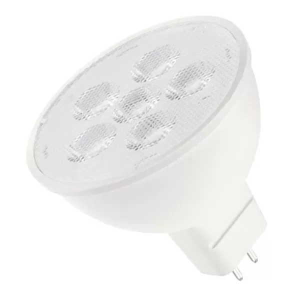 Lamp, 4 W Bi-Pin MR-16 330 Lumens 2700K LED 35° Flood White Contractor Series