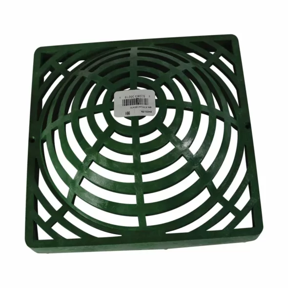 9" Round Green Catch Basin Drain Atrium Grate |  991